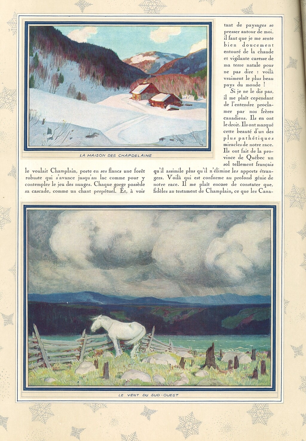 Au Pays de Maria Chapdelaine | Clarence Gagnon