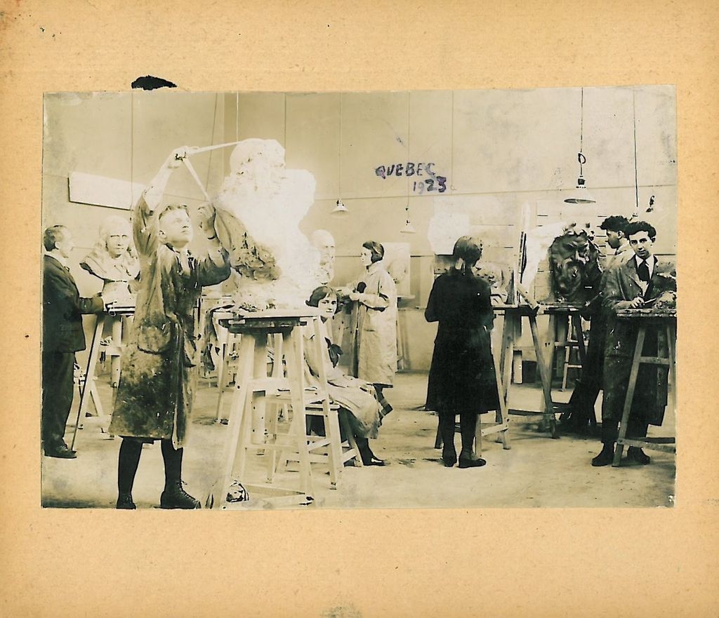 Alfred Pellan, 1923, ÉBAQ