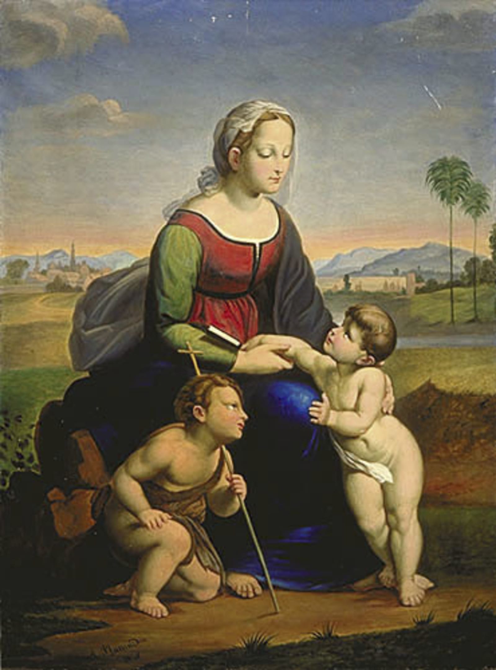 La Belle Jardinière - Plamondon, Antoine, d'après Raphaël | Collections ...