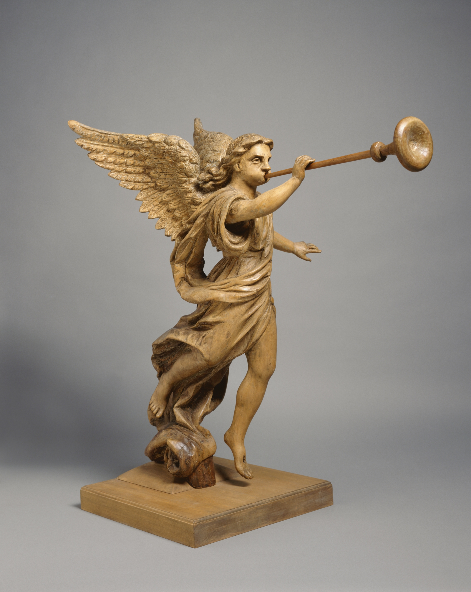 Ange à la trompette Jobin, Louis, attribué à Collections MNBAQ