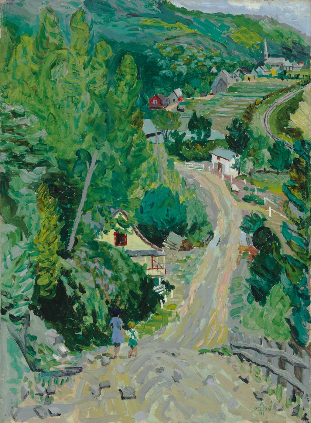 Village de la PetiteRivièreSaintFrançois Pellan, Alfred