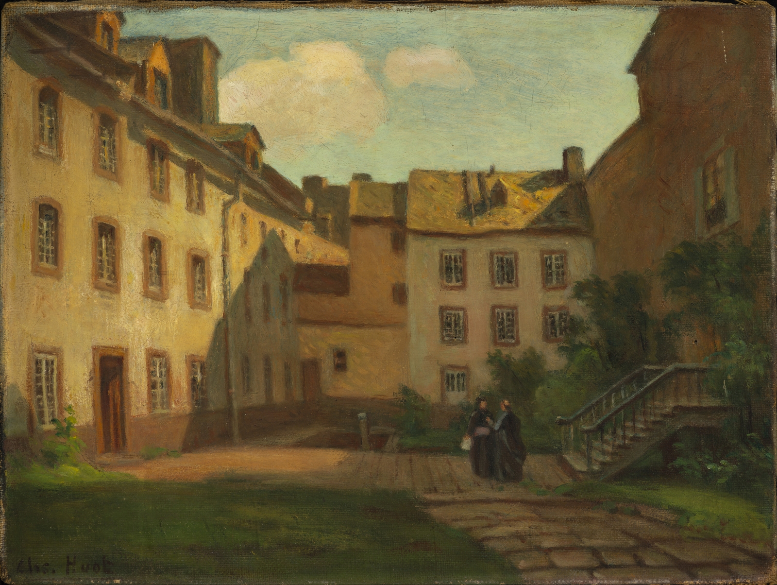 Cour Intérieure Du Petit Séminaire De Québec