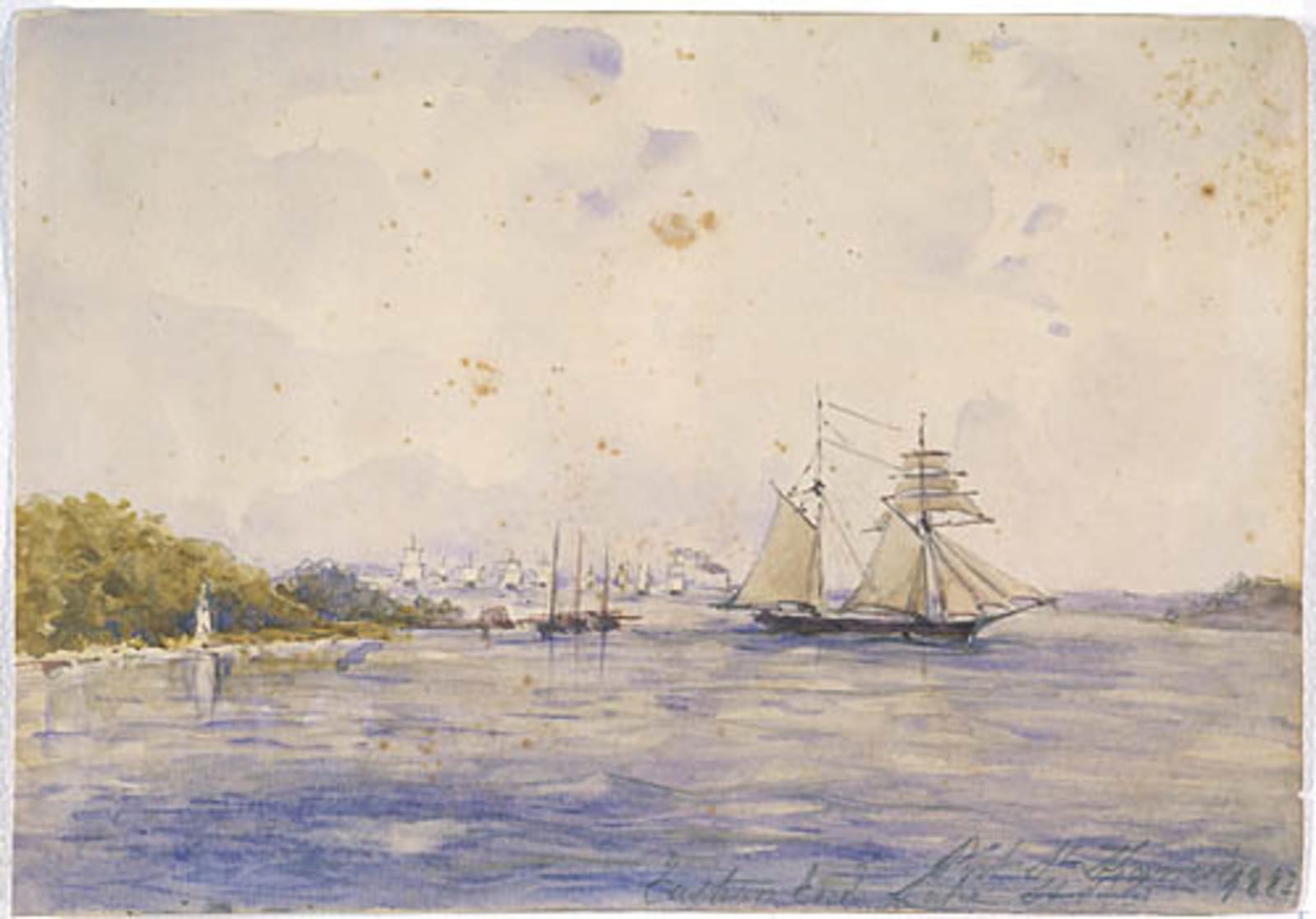 Port SaintFrançois, lac SaintPierre Joly de Lotbinière, Henri