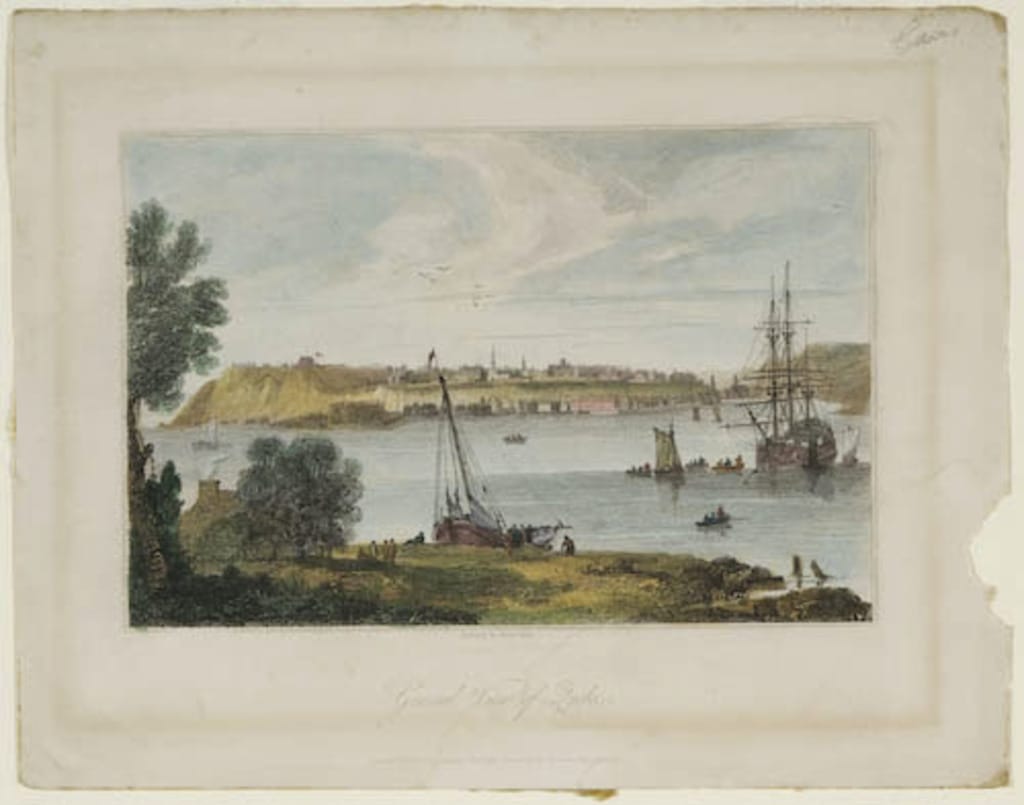 Vue générale de Québec