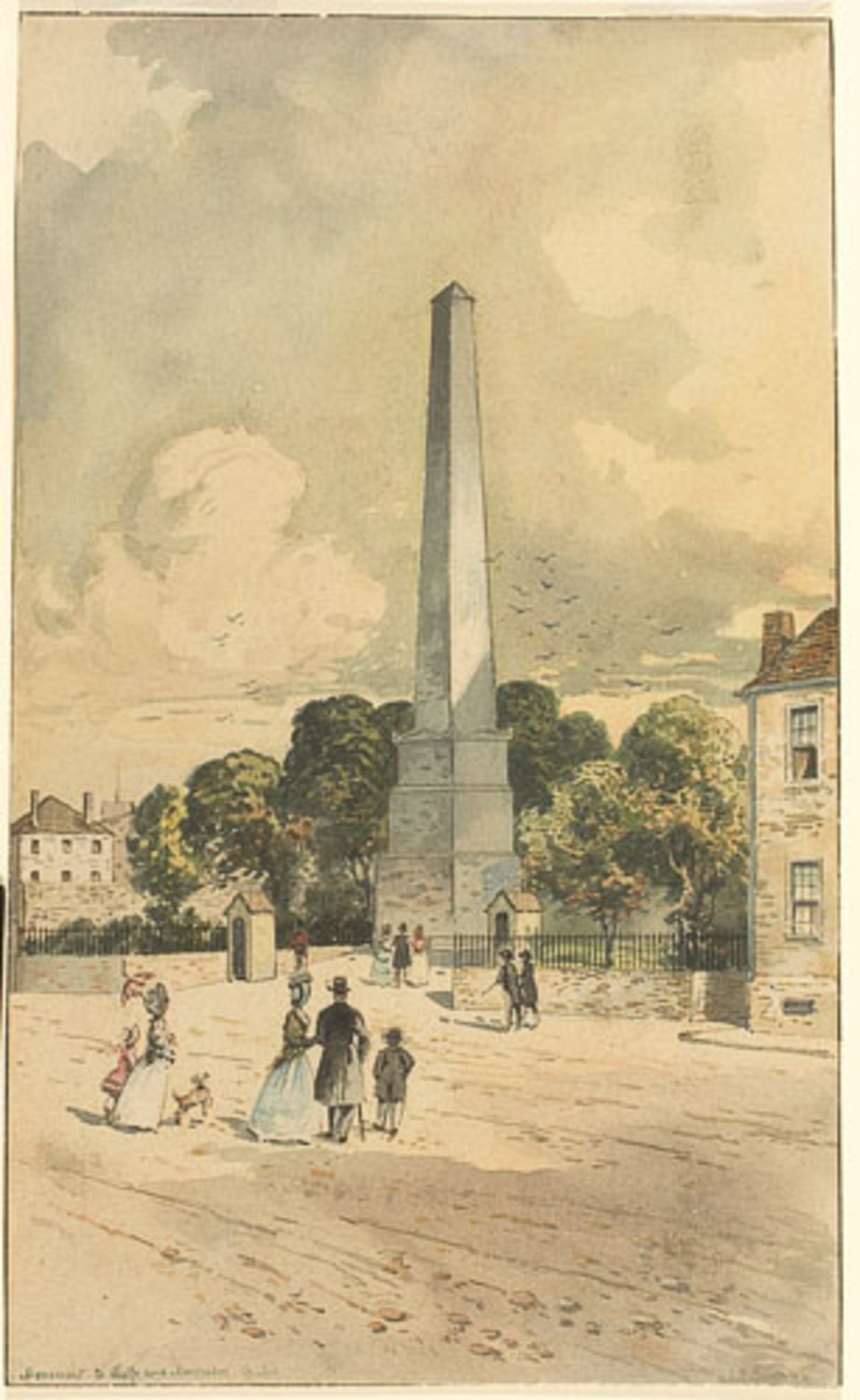 Le Monument à Wolfe et à Montcalm, Québec Bouchette, JeanFrançois