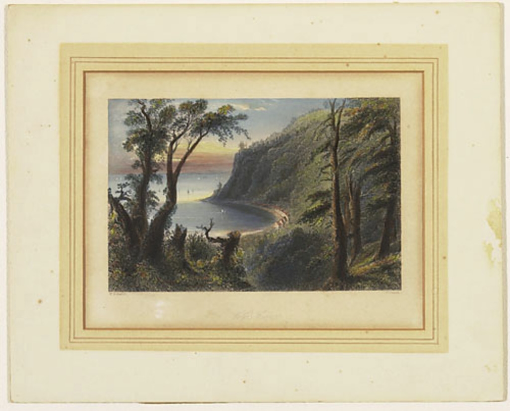 L'Anse au Foulon, Sillery, extrait du Canadian Scenery Illustrated, vol. I