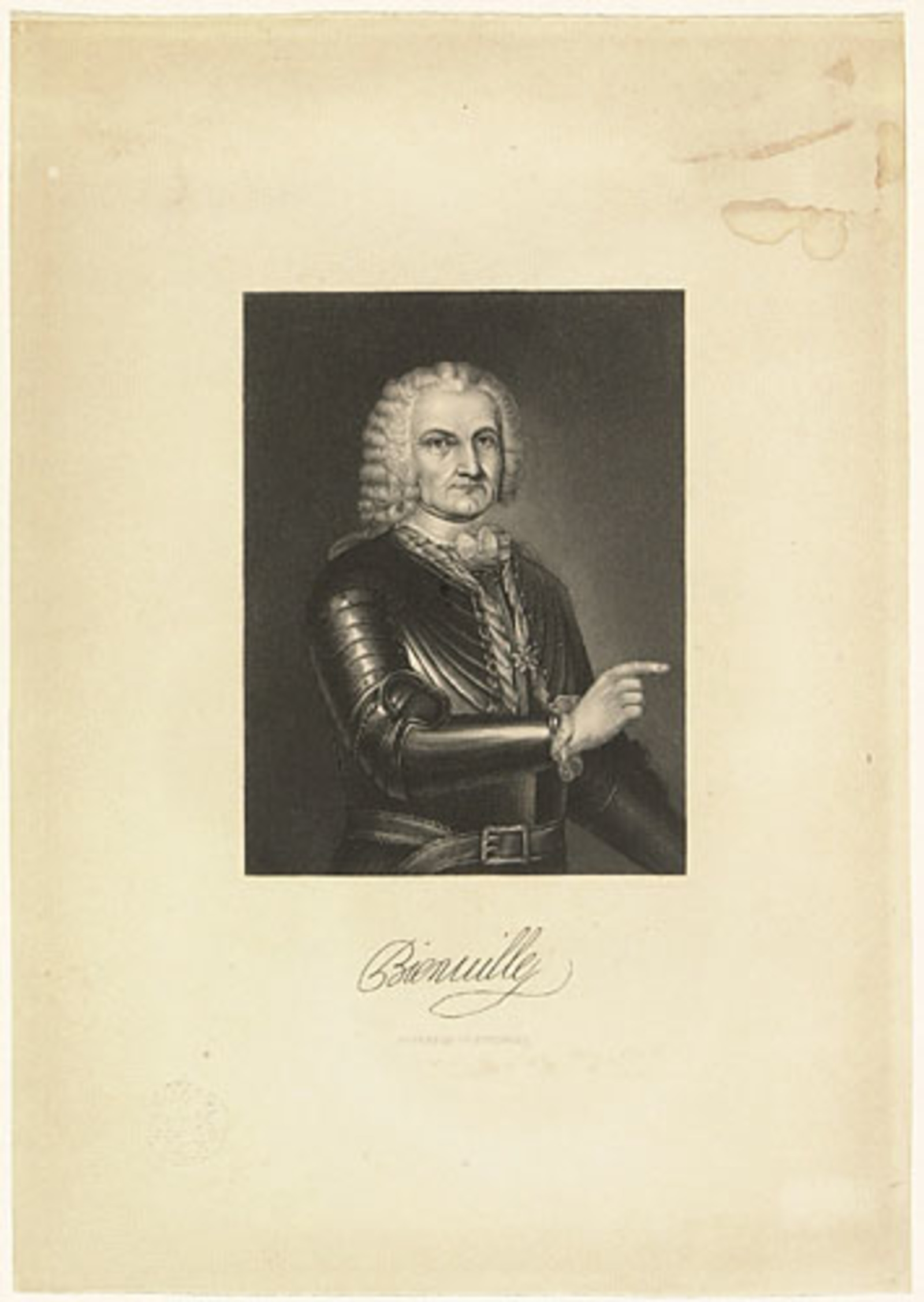 JeanBaptiste Le Moyne de Bienville, gouverneur de la Louisiane