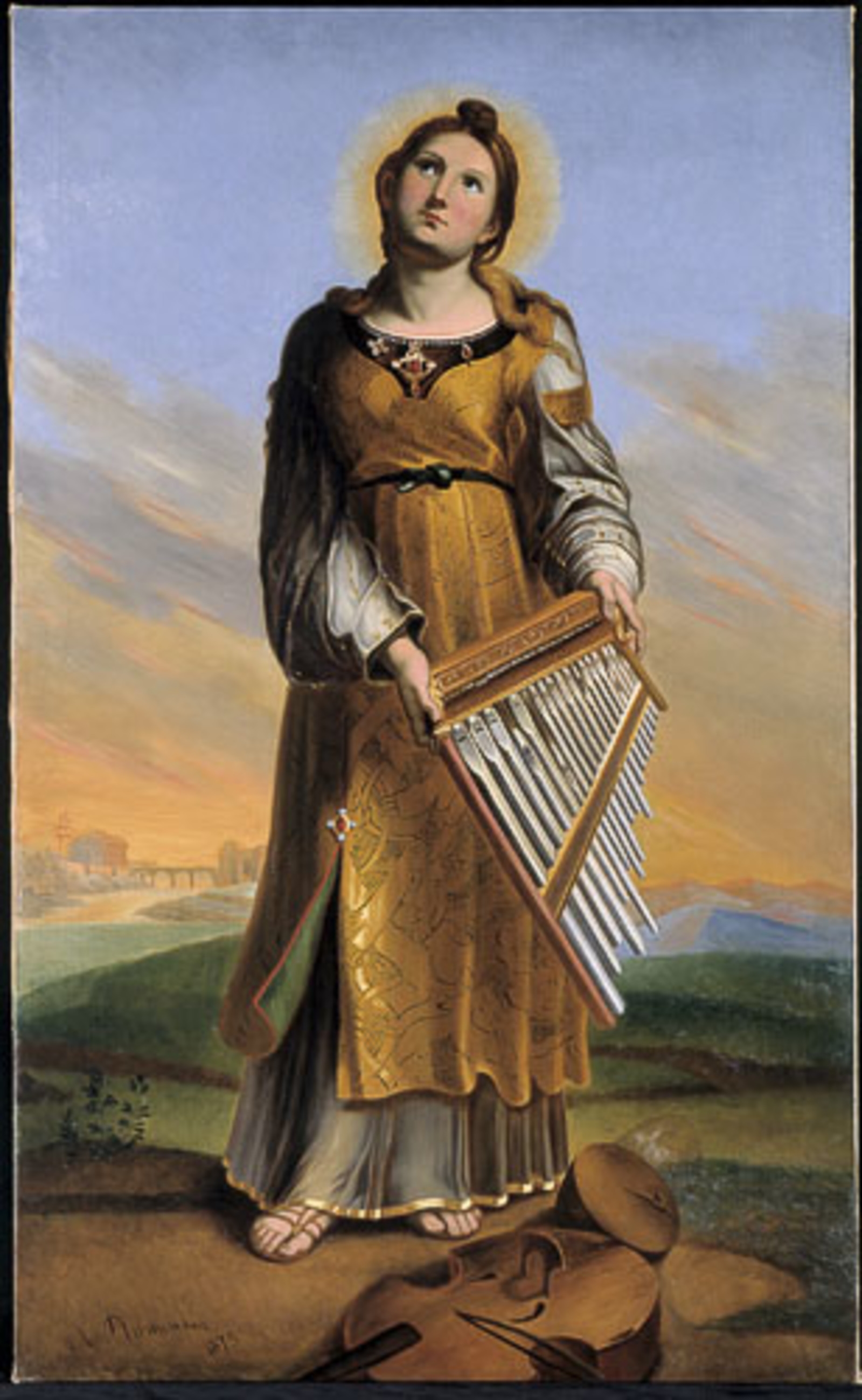 Sainte Cécile Plamondon, Antoine, d'après Raphaël Collections MNBAQ