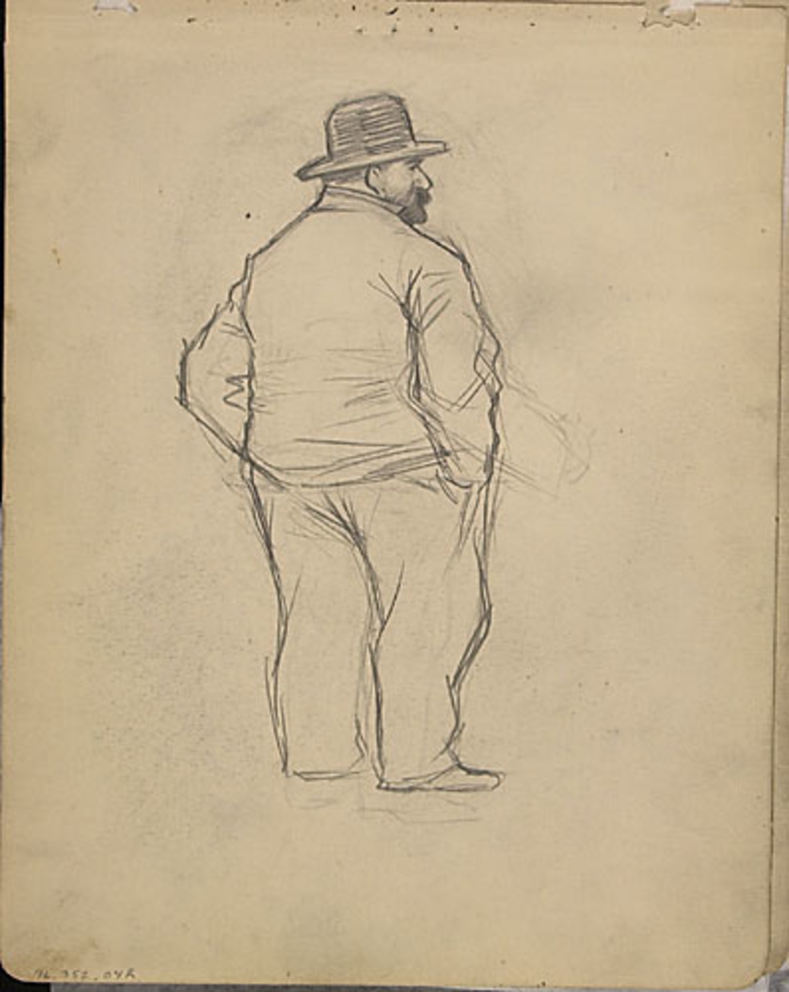 Portrait d'un homme trapu Massicotte, EdmondJoseph Collections MNBAQ