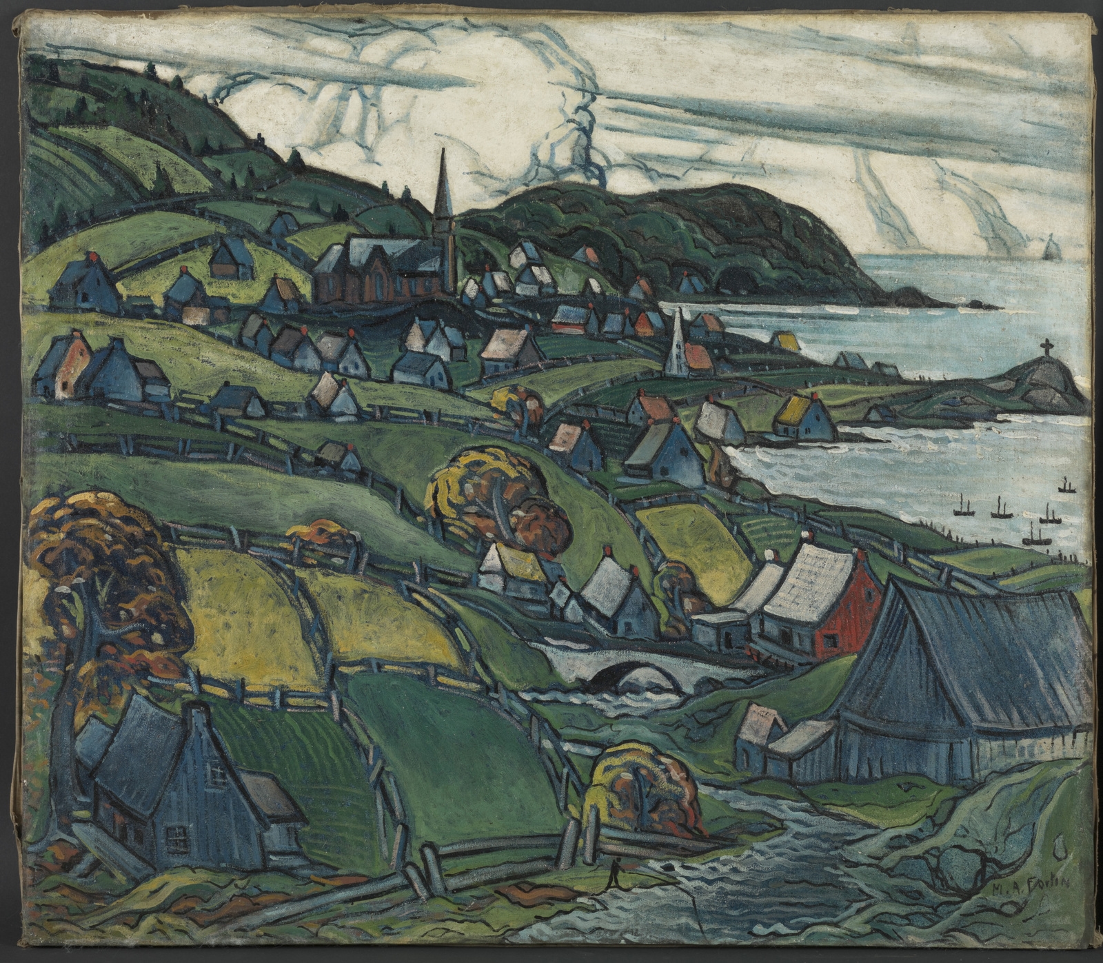 Paysage, L'AnseauxGascons Fortin, MarcAurèle Collections MNBAQ