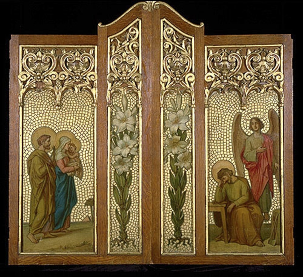L’Apparition de l'ange à saint Joseph. La Fuite en Égypte