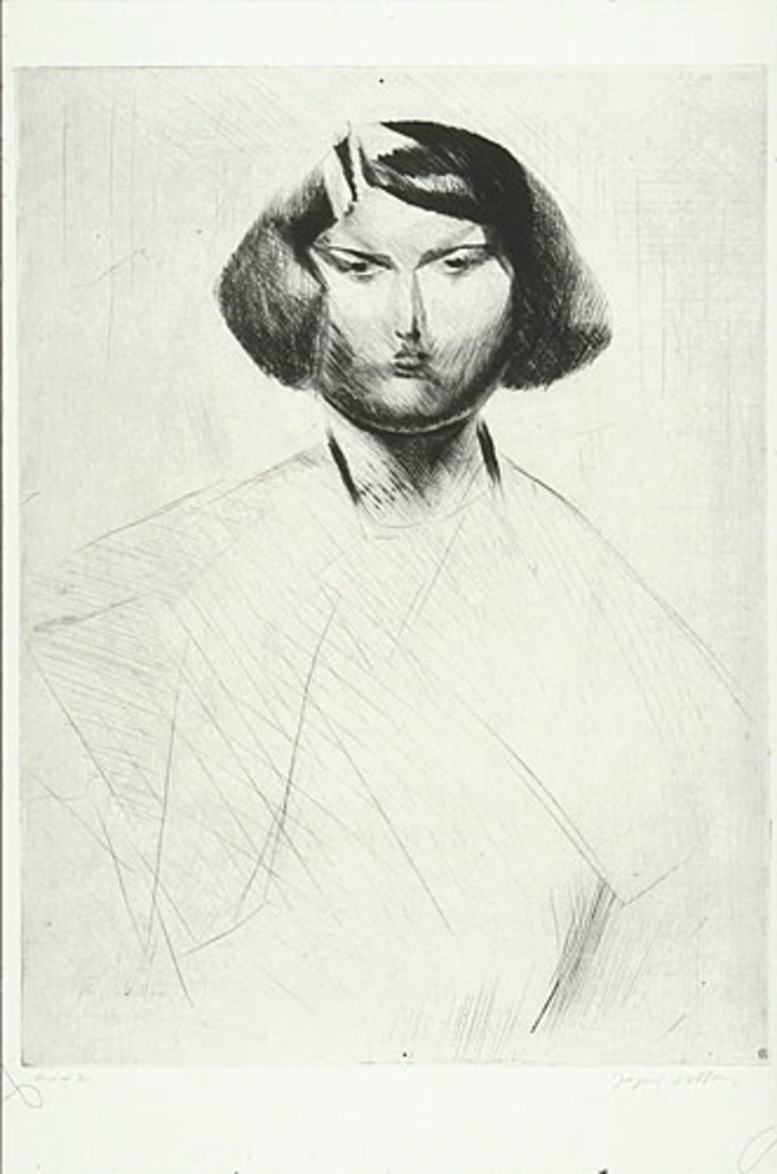 Renée de face Villon, Jacques Collections MNBAQ