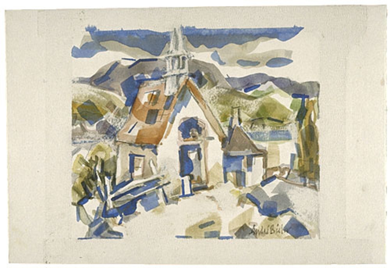 La Petite Chapelle de SainteFamille, île d'Orléans Biéler, André