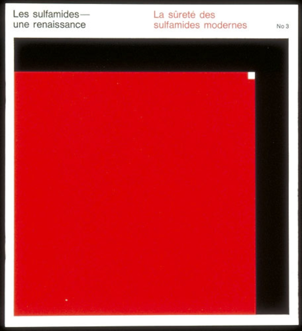 Brochure « Les Sulfamides - une renaissance nº 3. La Sûreté des sulfamides modernes », pour Roche