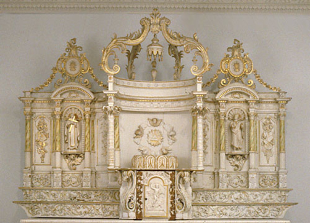 Tabernacle du maître-autel de l'ancienne chapelle de l'Hôpital général de Montréal