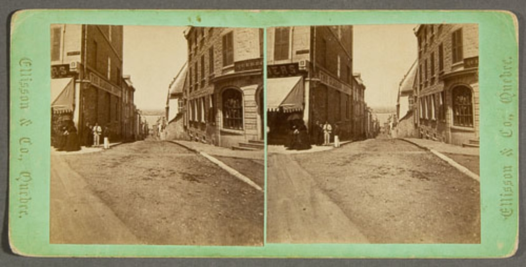 La Rue SainteFamille, Québec Ellisson & Co. William Ellisson