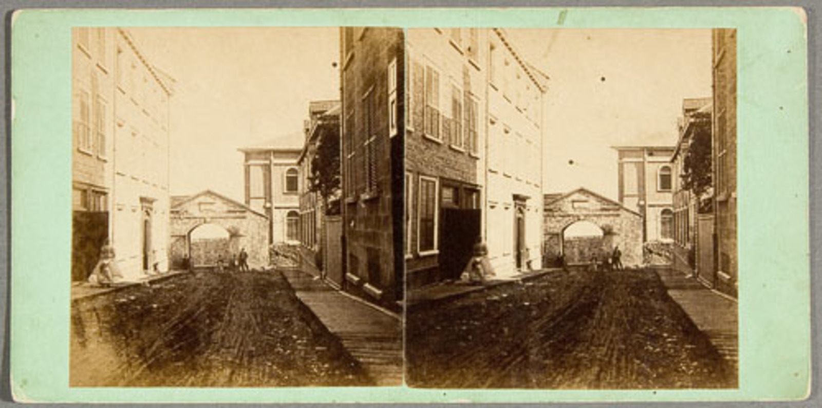 La Rue SainteFamille, la porte Hope et le corps de garde, Québec