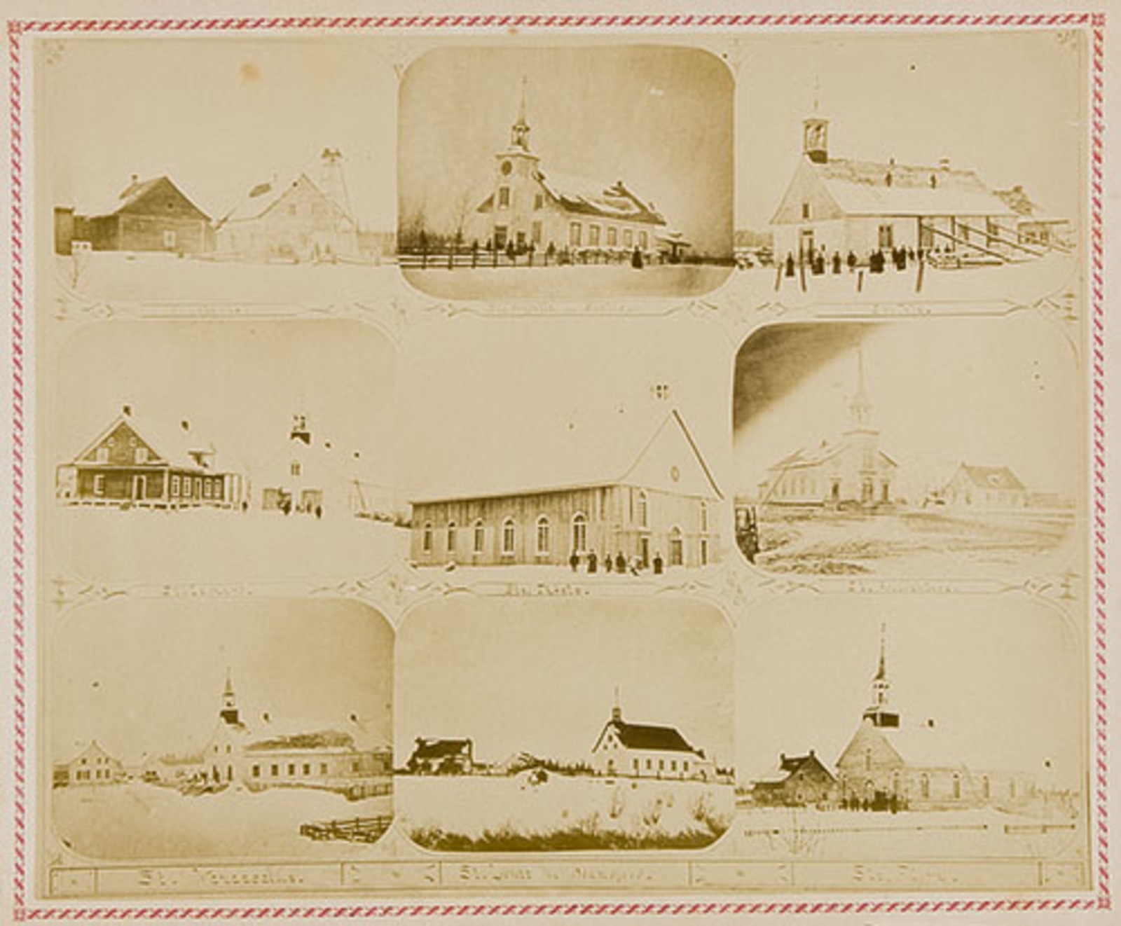 L'Église de SaintAlexis, l'église de SainteBrigitte des Saults, la chapelle de SaintTite, l