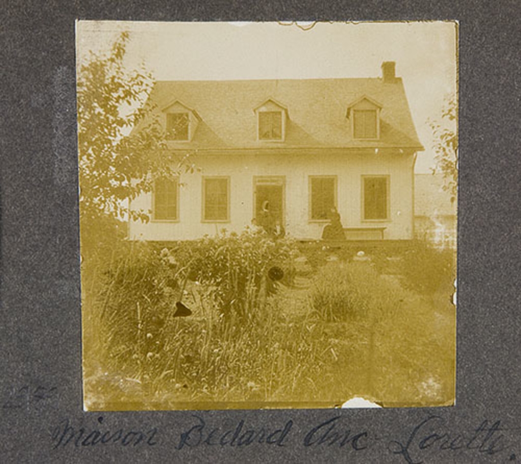 La Maison Bédard, L'AncienneLorette, de l'album des familles Côté et