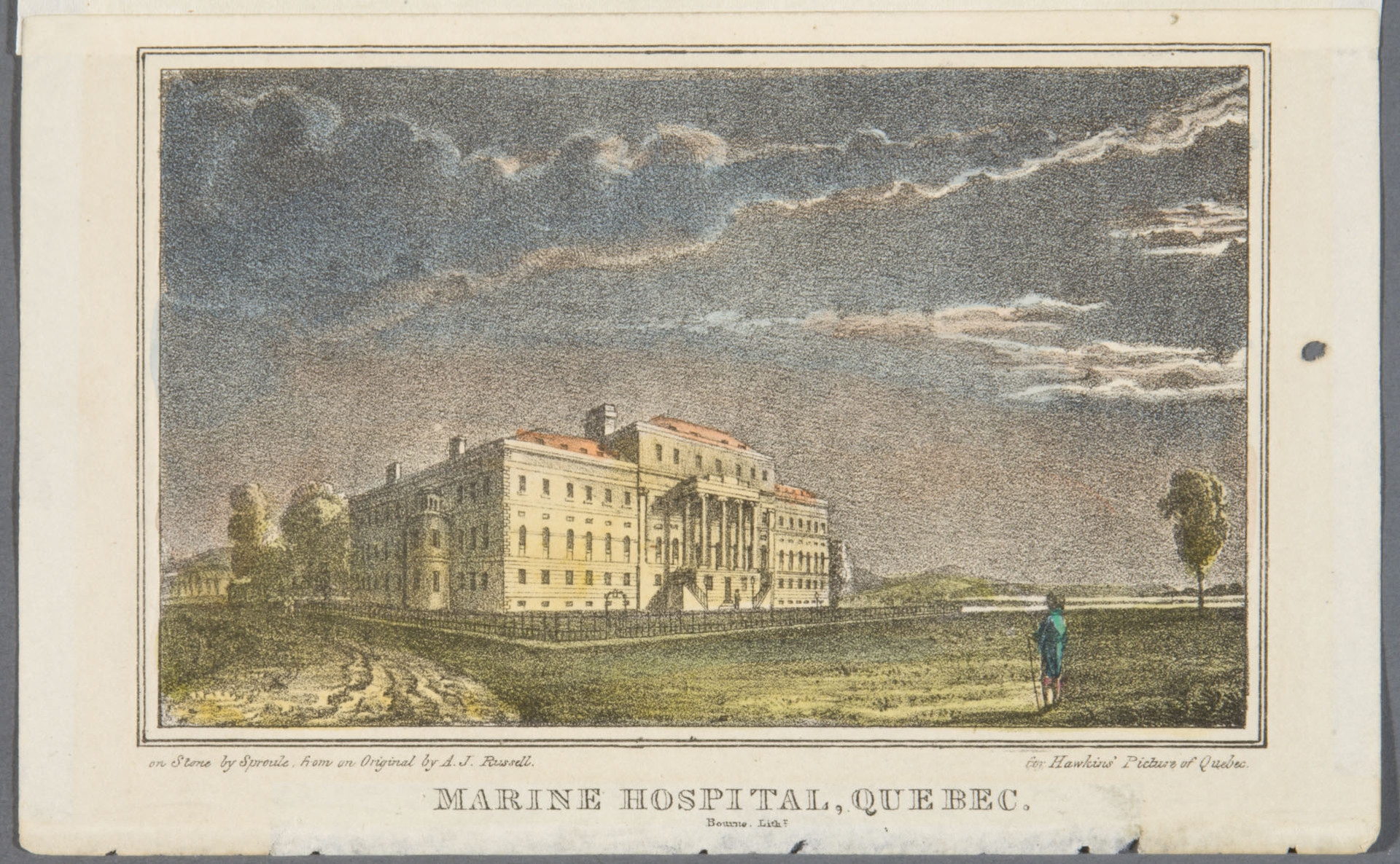 Vue De La Place Darmes à Québec 1832 Inconnu Daprès - 