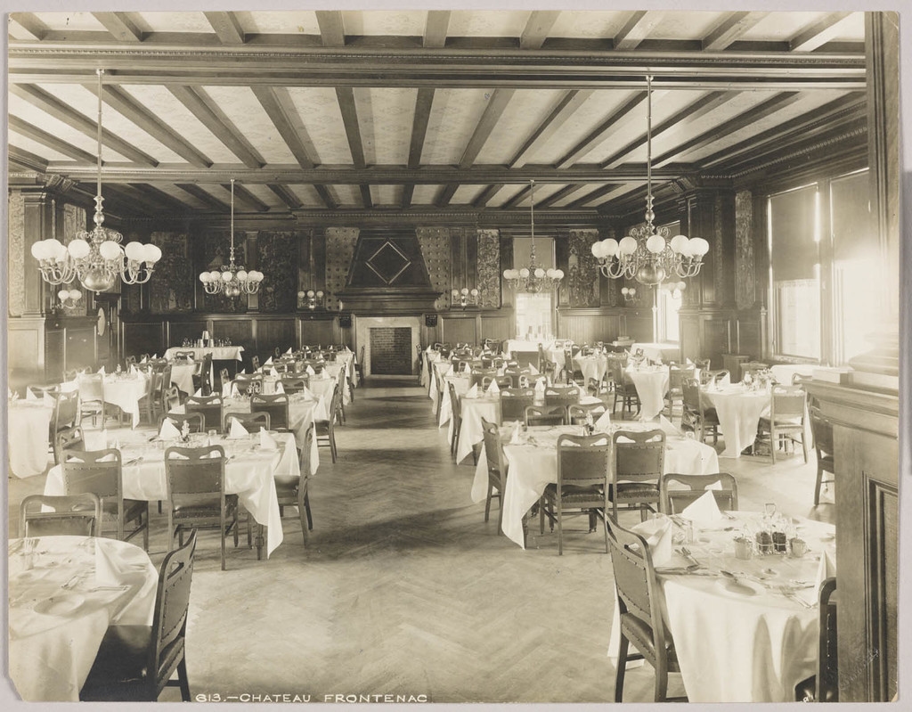 La Salle à manger du Château Frontenac, Québec
