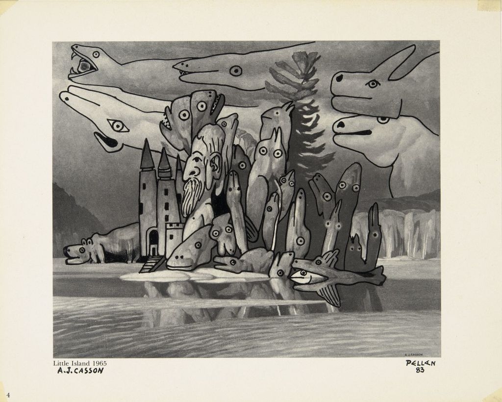 Bestiaire d'après « Little Island » d'A.J. Casson