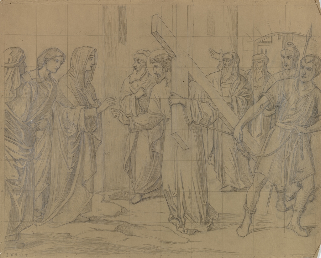 jésus rencontre sa mère