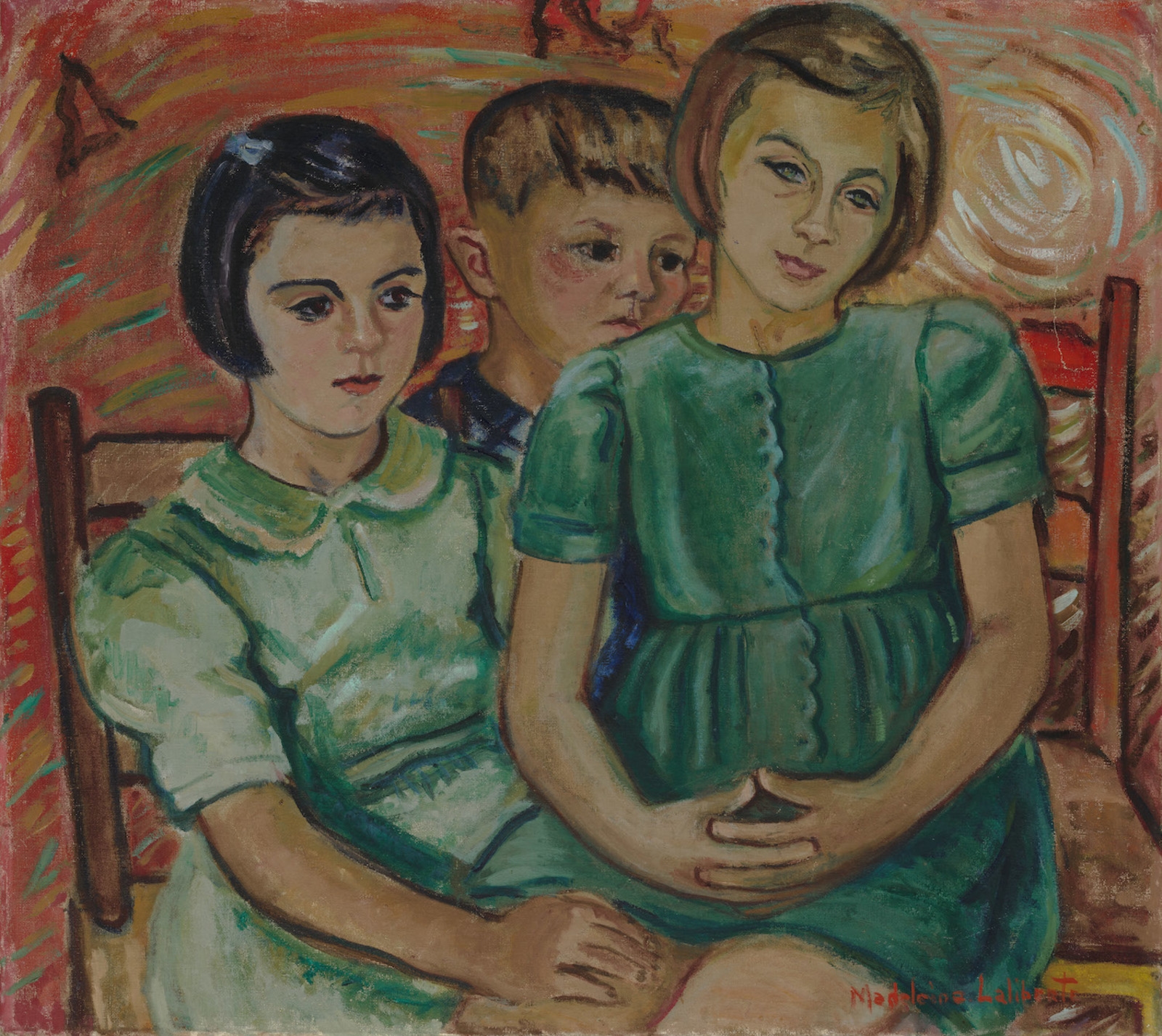 Les Orphelins Laliberté, Madeleine Collections MNBAQ